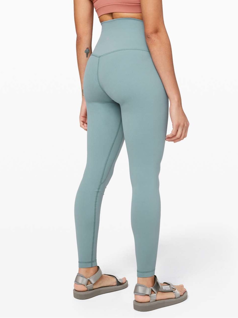 Lululemon Aquatic Green Align Leggings 28”